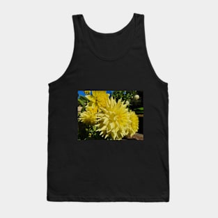 Yellow Dahlias Tank Top